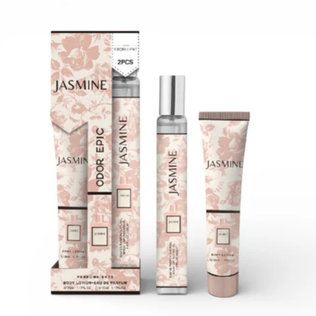 Jasmine Pink Floral Body Lotion  Perfume Duo